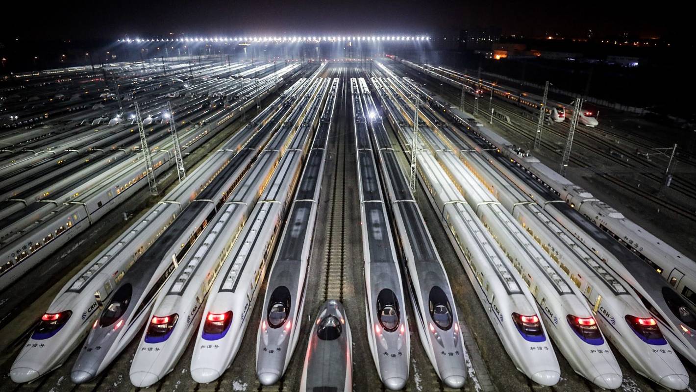 Trains in China