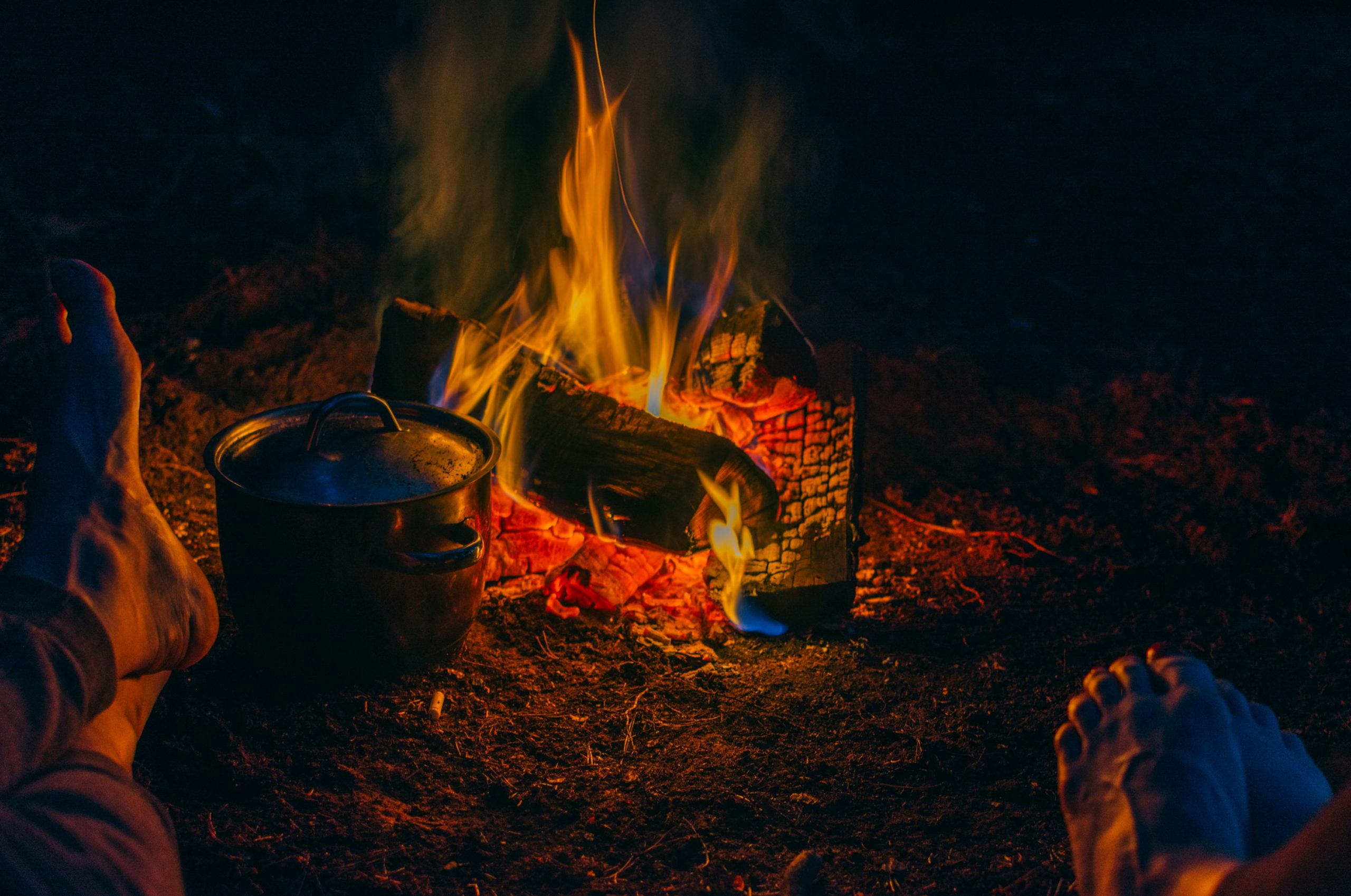 Camping in Tibet