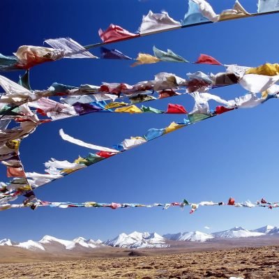 High altitude tibet