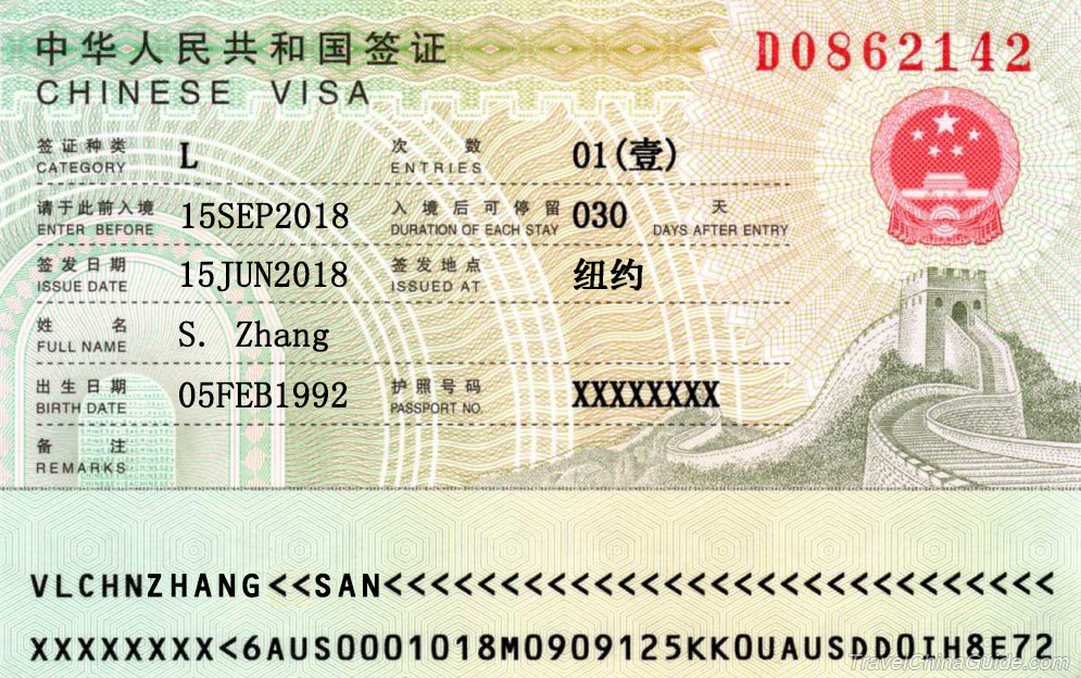 visa to visit china from uk