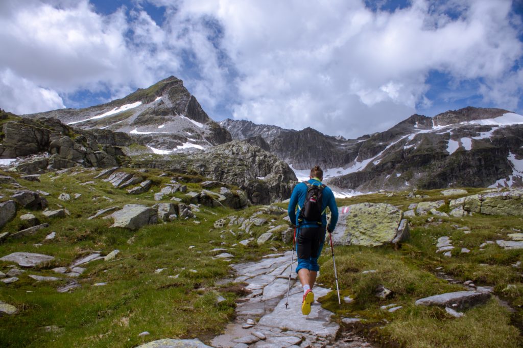 Trekking poles are useful for backpacking