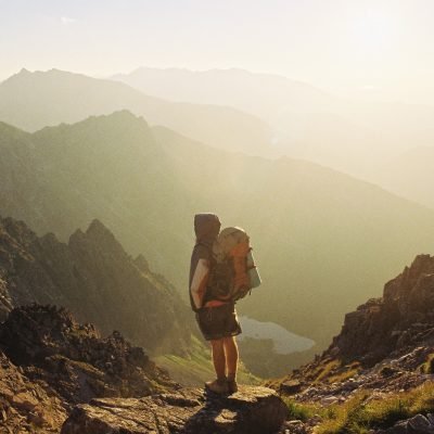 Packing a backpack