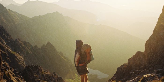 Packing a backpack